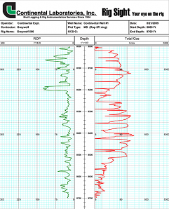 ROP Gas Log